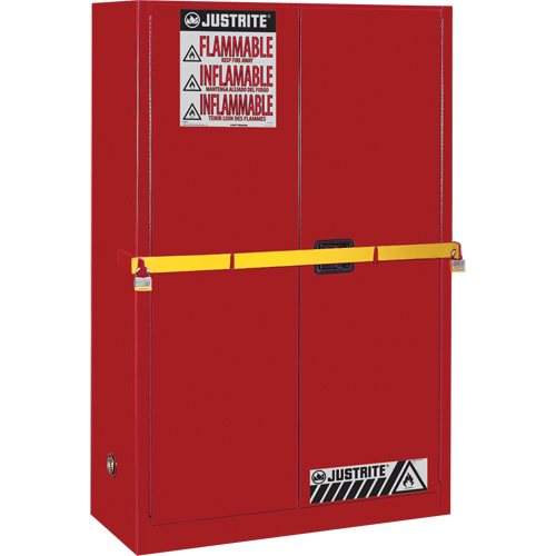 High Security Flammables Safety Cabinet with Steel Bar, 45 gal., 2 Shelves Auto Electric Service Ltd.