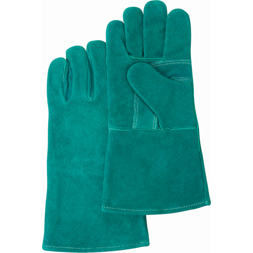 Gants de soudeur de premi&egrave;re qualit&eacute;, Cuir de vache refendu, Taille Grand Auto Electric Service Ltd.