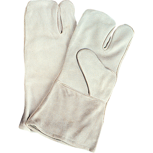 Gants de soudeur d'usage standard, Cuir de vache refendu, Taille Grand Auto Electric Service Ltd.