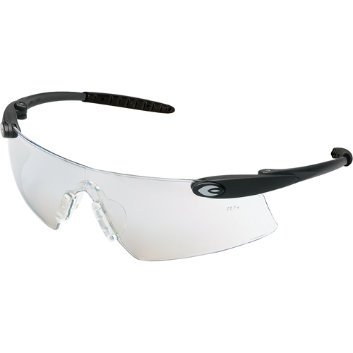 LUNETTES,DESPERADO,MONTNOIR CLR,I/O LENT MIROIR, Lentille Miroir int&eacute;rieur/ext&eacute;rieur, Anti-&eacute;gratignures, ANSI Z87+/R&eacute;pond ou surpasse la norme CSA Z94.3 Auto Electric Service Ltd.