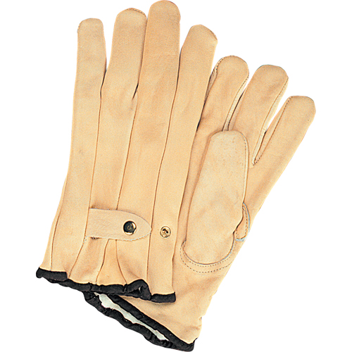 Winter-Lined Ropers Gloves, Small, Grain Cowhide Palm, Fleece Inner Lining Auto Electric Service Ltd.
