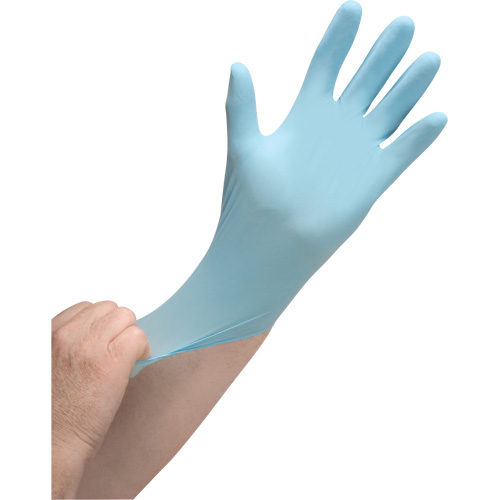 Puncture-Resistant Medical-Grade Disposable Gloves, X-Small, Nitrile, 4.5-mil, Powder-Free, Blue, Class 2 Auto Electric Service Ltd.