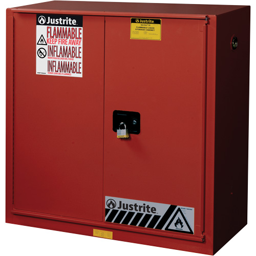Sure-Grip&reg; EX Combustibles Safety Cabinet for Paint and Ink, 40 gal., 3 Shelves Auto Electric Service Ltd.