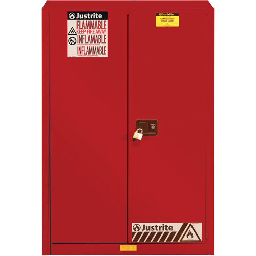 Sure-Grip&reg; EX Combustibles Safety Cabinet for Paint and Ink, 60 gal., 5 Shelves Auto Electric Service Ltd.