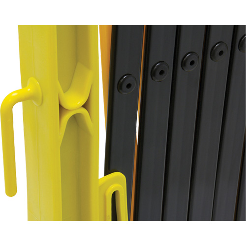 Barri&egrave;re Xpandit, 36" h x 11,5' lo, Noir/Jaune Auto Electric Service Ltd.