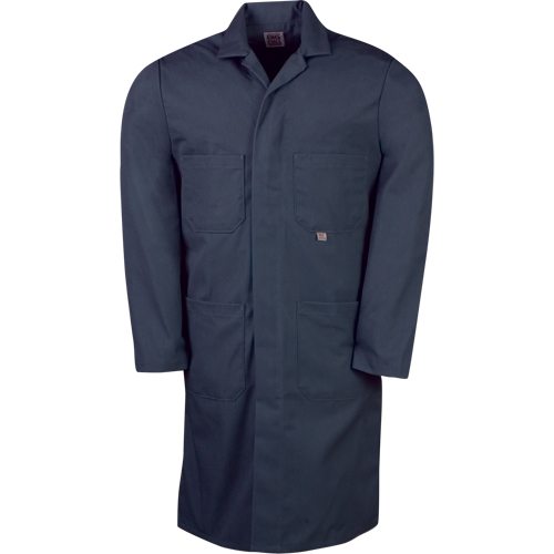 Lab Coats, Poly-Cotton, 40, Navy Blue Auto Electric Service Ltd.