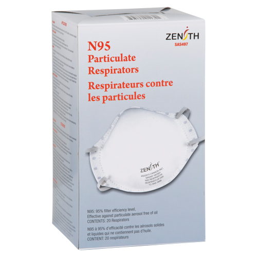 Particulate Respirators, N95, NIOSH Certified, Medium/Large Auto Electric Service Ltd.