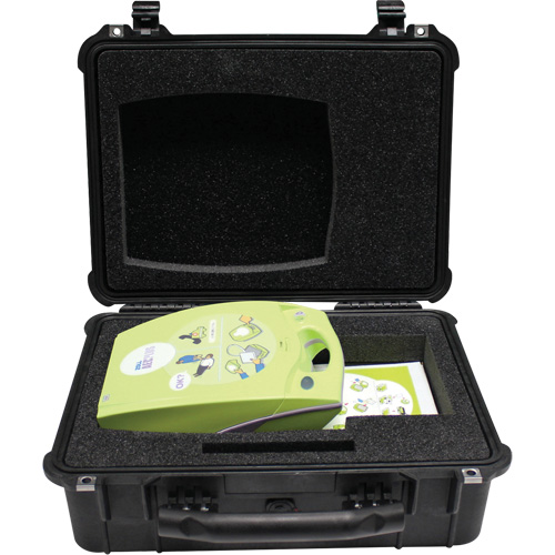 Grande mallette de transport Pelican pour DEA, Zoll AED Plus Pour, Non m&eacute;dical Auto Electric Service Ltd.