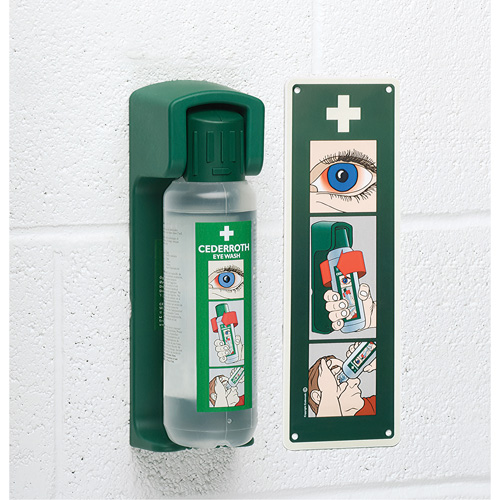 Support mural pour solution ophtalmique Cederroth Auto Electric Service Ltd.