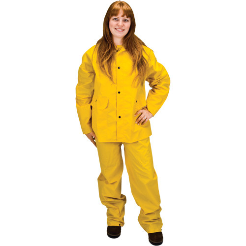 V&ecirc;tements imperm&eacute;ables RZ100, Polyester/PVC, Petit, Jaune Auto Electric Service Ltd.