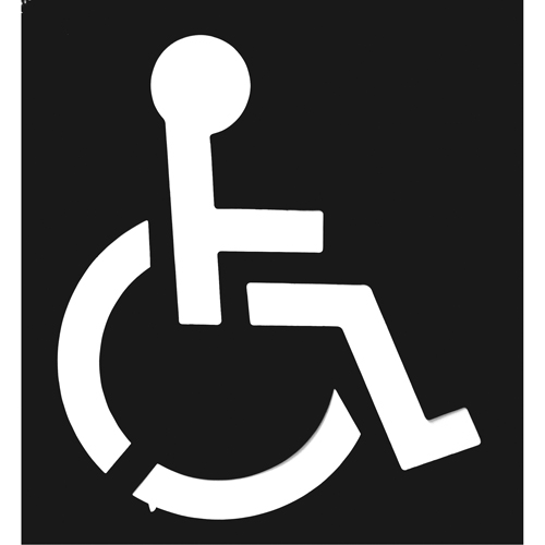 Pochoirs pour parc de stationnement, Anglais, 37" x 43" Auto Electric Service Ltd.