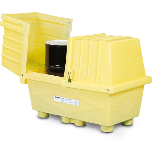 Poly-Safeypacks&reg; With Drain, 60.5" L x 37.25" W x 45.75" H, 1200 lbs. Load Capacity Auto Electric Service Ltd.