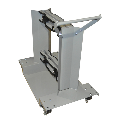 Mobile Cylinder Supports, Polyolefin Wheels, 24" W x 40" L Base, 1600 lbs. Auto Electric Service Ltd.