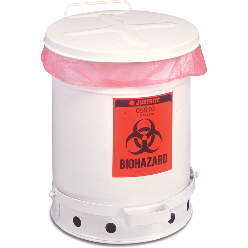 Biohazard Waste Container, 6 gal Capacity Auto Electric Service Ltd.