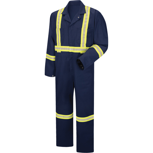 Enhanced Visibility Coveralls, Men's, Navy Blue, Size 38 Auto Electric Service Ltd.