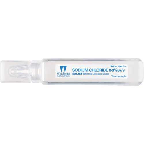 Solution saline Saljet, dose unique, 1,01 oz Auto Electric Service Ltd.