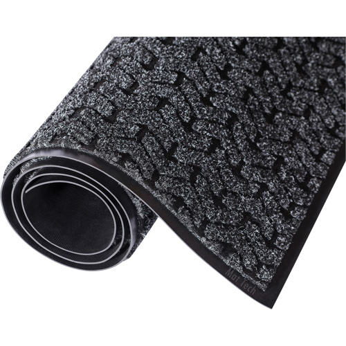 Tire-Track Entrance Mat, Wiper/Scraper, 4' x 6' x 3/8", Charcoal Auto Electric Service Ltd.