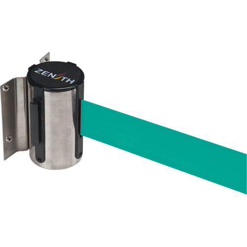 Wall Mount Barrier, Steel, Screw Mount, 7', Green Tape Auto Electric Service Ltd.