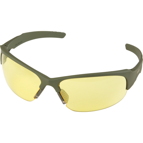 Lunettes de s&eacute;curit&eacute; s&eacute;rie Z2000, Lentille Ambr&eacute;e, Anti-&eacute;gratignures, R&eacute;pond ou surpasse la norme CSA Z94.3 Auto Electric Service Ltd.