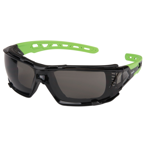 Lunettes de s&eacute;curit&eacute; s&eacute;rie Z2500 avec joint en mousse, Lentille Grise/fum&eacute;e, Anti-&eacute;gratignures, ANSI Z87+/R&eacute;pond ou surpasse la norme CSA Z94.3 Auto Electric Service Ltd.