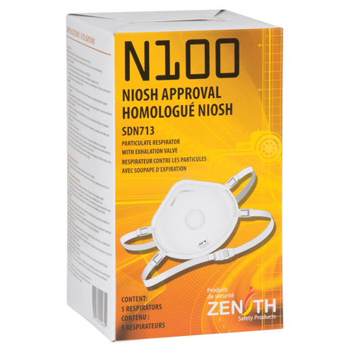 Particulate Respirator, N100, NIOSH Certified, Medium/Large Auto Electric Service Ltd.