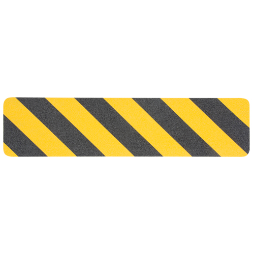 Premium Anti-Skid Tape, 6" x 24", Black & Yellow Auto Electric Service Ltd.