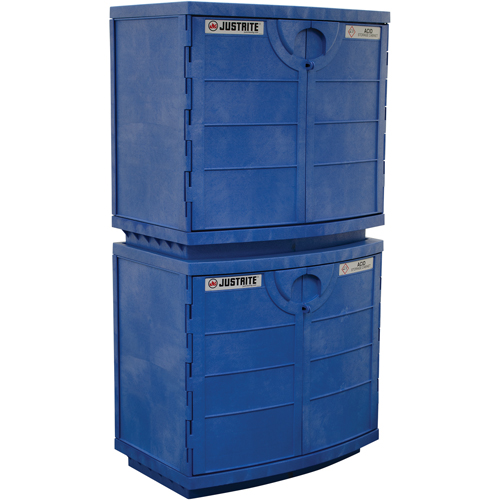 Polyethylene Corrosive/Acid Cabinet, 24 gal., 36" x 35" x 25" Auto Electric Service Ltd.