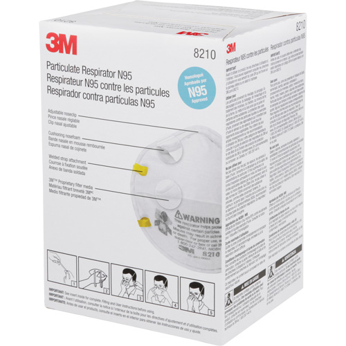 Respirateurs contre les particules 8210, N95, Certifi&eacute; NIOSH Auto Electric Service Ltd.