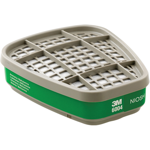 Cartouches pour respirateur s&eacute;rie 6000, Cartouche gaz/vapeur, Ammoniac/M&eacute;thylamine Auto Electric Service Ltd.