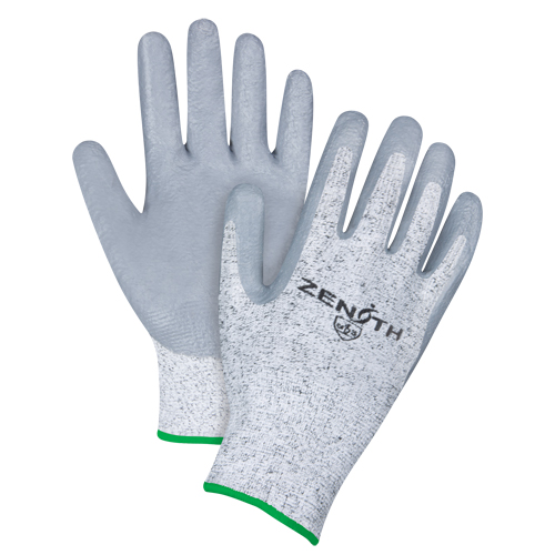 Gants &eacute;lastiques sans coutures r&eacute;sistants &agrave; la coupe, Taille Moyen/8, Calibre 13, Rev&ecirc;tement Nitrile, Enveloppe en PEHP, ANSI/ISEA 105 niveau 2/EN 388 niveau 3 Auto Electric Service Ltd.