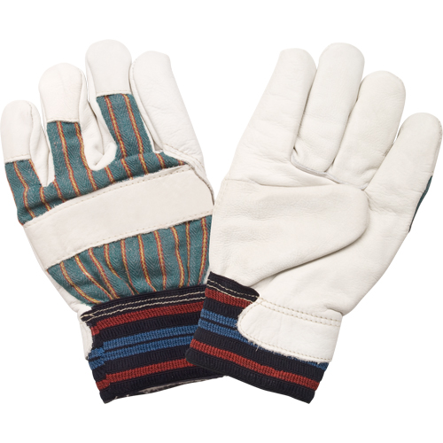 Gant pour le travail doubl&eacute;s pour l'hiver r&eacute;sistant &agrave; l'abrasion, Grand, Paume en Cuir fleur de vache, Doublure en Molleton de coton Auto Electric Service Ltd.