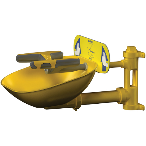 Halo Face/Eyewash Stations, Wall-Mount Installation, Plastic Bowl Auto Electric Service Ltd.
