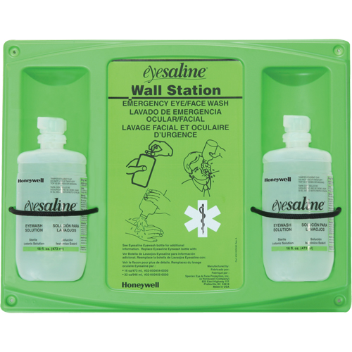 Support mural pour solution saline de douche oculaire, Double Auto Electric Service Ltd.