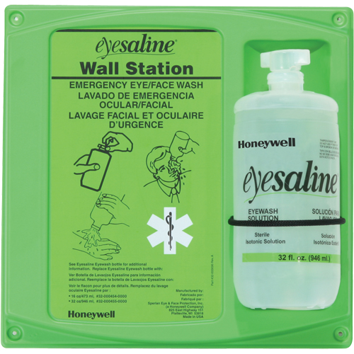 Saline Eyewash Wall Station, Single Auto Electric Service Ltd.