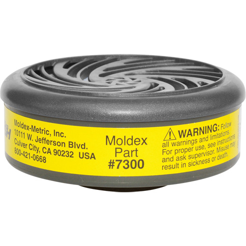 Filtres pour respirateur s&eacute;rie 7000/9000, Cartouche gaz/vapeur, Vapeurs organiques/Gaz acides Auto Electric Service Ltd.