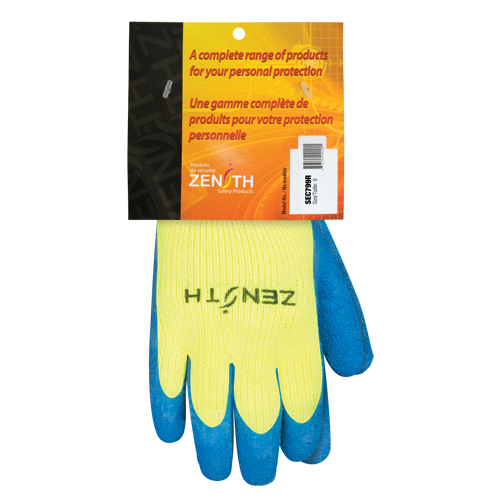 High Visibility Coated Gloves, 9, Rubber Latex Coating, 7 Gauge, Acrylic Shell Auto Electric Service Ltd.