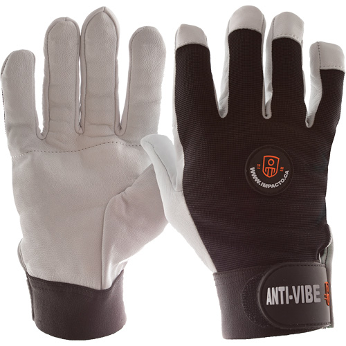 Anti-Vibration Air Glove&reg;, Size Medium, Pearl Leather Palm Auto Electric Service Ltd.