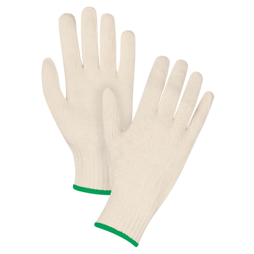 Gants en tricot d'usage standard, Poly/coton, Calibre 7, Moyen Auto Electric Service Ltd.