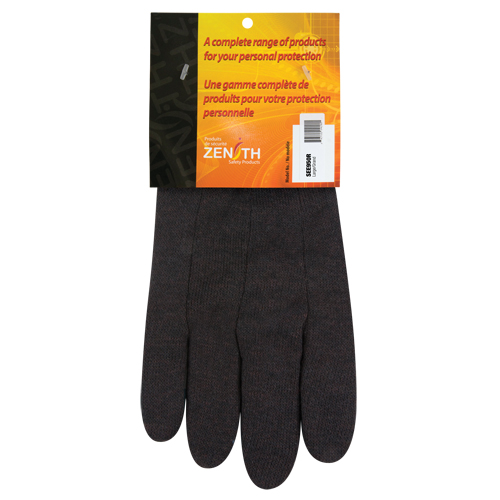 Gants de jersey, Grand, Brun, Non doubl&eacute;, Poignet en tricot Auto Electric Service Ltd.