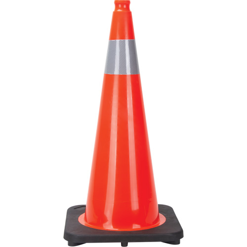 Traffic Cone, 28", Orange, 4" Reflective Collar(s) Auto Electric Service Ltd.
