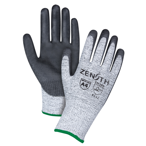 Seamless Stretch Cut-Resistant Gloves, Size Medium/8, 13 Gauge, Polyurethane Coated, HPPE Shell, ANSI/ISEA 105 Level 4/EN 388 Level 5 Auto Electric Service Ltd.