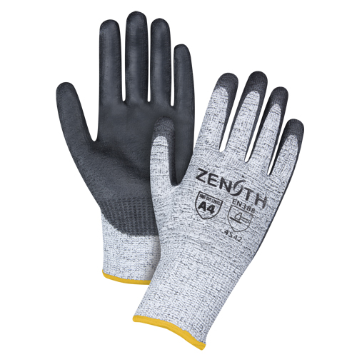 Gants &eacute;lastiques sans coutures r&eacute;sistants &agrave; la coupe, Taille 2T-Grand/11, Calibre 13, Rev&ecirc;tement Polyur&eacute;thane, Enveloppe en PEHP, ANSI/ISEA 105 niveau 4/EN 388 niveau 5 Auto Electric Service Ltd.