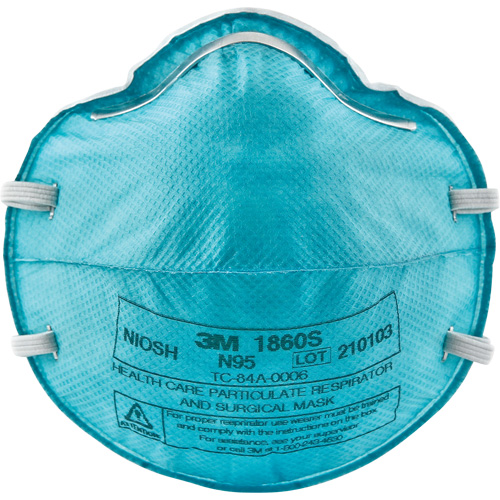 1860S Particulate Healthcare Respirator, N95, NIOSH Certified, Small Auto Electric Service Ltd.