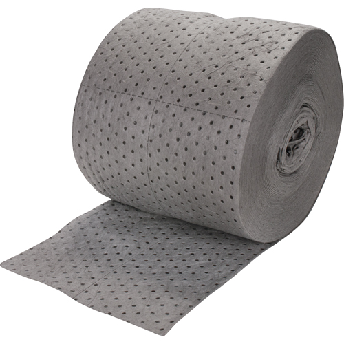 Rouleaux absorbants li&eacute;s de premi&egrave;re qualit&eacute;, Lourd, 150' lo x 15" la, Absorption 25 gal. Auto Electric Service Ltd.