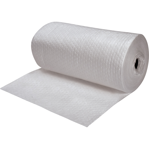 Feuilles absorbantes en fibres fines de premi&egrave;re qualit&eacute;, Lourd, 150' lo x 30" la, Absorption 50 gal. Auto Electric Service Ltd.