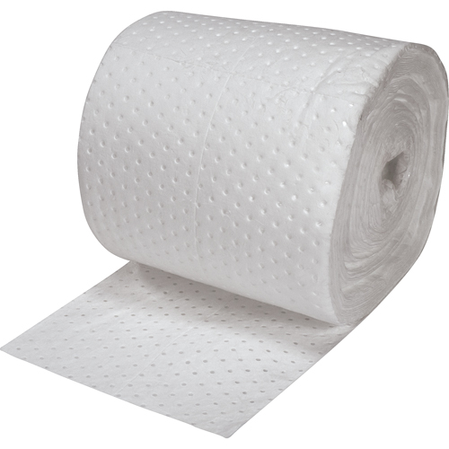Feuilles absorbantes en fibres fines de premi&egrave;re qualit&eacute;, Lourd, 150' lo x 15" la, Absorption 25 gal. Auto Electric Service Ltd.
