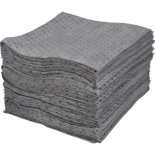 Premium Laminated (SMS) Sorbent Pads, Universal, 15" x 17", 30 gal. Absorbancy Auto Electric Service Ltd.