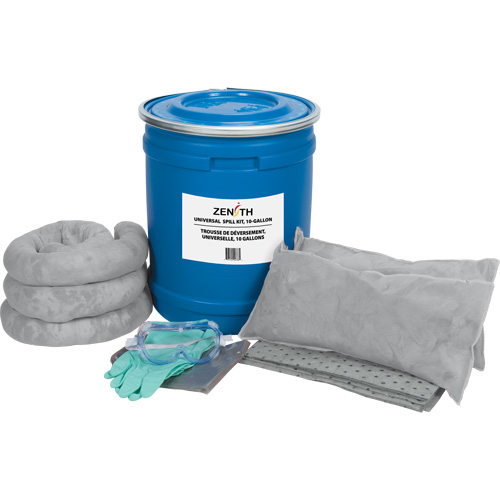 Trousse de lutte contre les d&eacute;versements de premi&egrave;re qualit&eacute; pour camion, Universel, Baril, Absorbance de 10 gal. US Auto Electric Service Ltd.