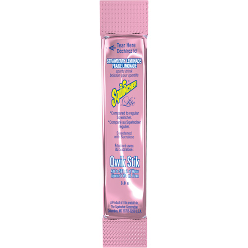Sqwincher&reg; Boisson de r&eacute;hydratation ZERO Qwik Stik, Emballage-portion, Limonade aux fraises Auto Electric Service Ltd.