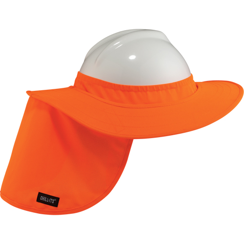 Chill-Its&reg; 6660 Hard Hat Brims, Hi-Vis Orange Auto Electric Service Ltd.